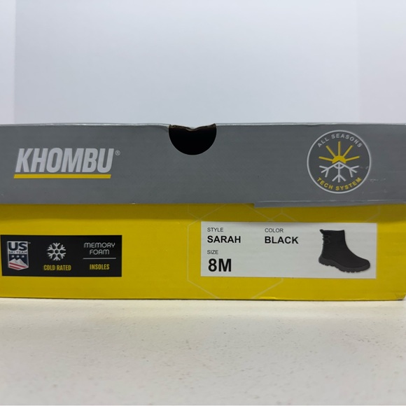 Khombu Black Winter & Rain Boots - Picture 7 of 7